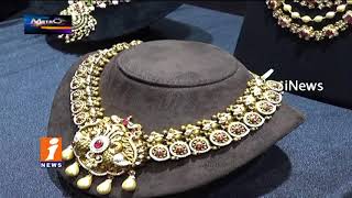 Wedding Jewellery Collection Exhibition Attracts Women In Hyderabad | Metro Colours | iNews