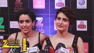 Dangal Girls Fatima - Sanya At Zee Cine Awards 2017 - Full HD Video