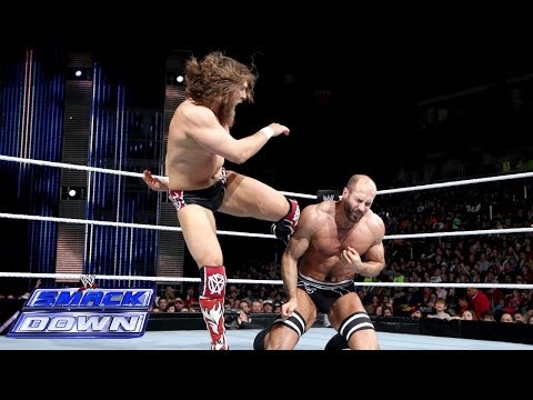 Daniel Bryan vs. Antonio Cesaro- SmackDown, Feb. 7, 2014 - WWE Wrestling Video