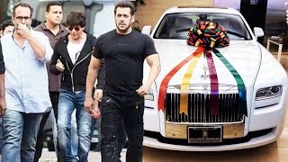 Shahrukh GIFTS Salman An Expensive Car, Shahrukh To Give Lecture At Oxford University