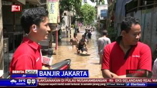Penampakan Banjir di Cipinang Melayu