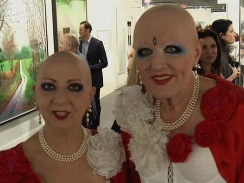 Art Basel Attracts the Artfully Attired News Video