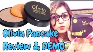 Olivia  Pancake Review & Demo - Most Affordable Makeup Base | JSuper Kaur