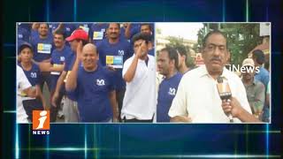Huge People's Participates In Marathon Run In Vijaywada | iNews