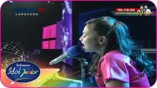 MARIA - HANYA CINTA YANG BISA (Agnezmo ft. Titi DJ) - Spektakuler Show 9 - Indonesian Idol Junior