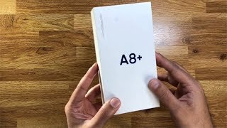 Unboxing and first look of Samsung Galaxy A8+ 2018 | ETPanache
