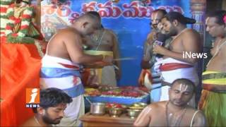 Pushpayagam For Kodandarama Swamy at Vontimitta | Kadapa | iNews