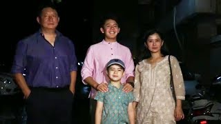 Matin Rey Tangu With Family At Salman's Eid Iftar Party 2017 | Galaxy Apartment