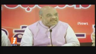 T BJP Targets On Hyderabad Old City | BJP Chief Amit Shah 3rd Day Tour | iNews