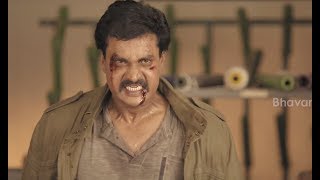 సునీల్  పునీత్ ఇస్సార్ల మధ్య థ్రిల్లింగ్ ఫైట్ సీన్ మీ కోసం - 2017 Latest Telugu Movie Scenes