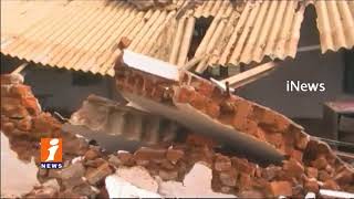 Vasavi Matha Bajana Mandir Demolished By Unknown Peoples In Hindupur | Anantapur | iNews