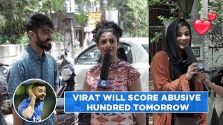 India v Pakistan - Indian fans all excited for the game