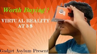 Will it Worth Buying 3$ Virtual Reality #Ostron Cardboard#