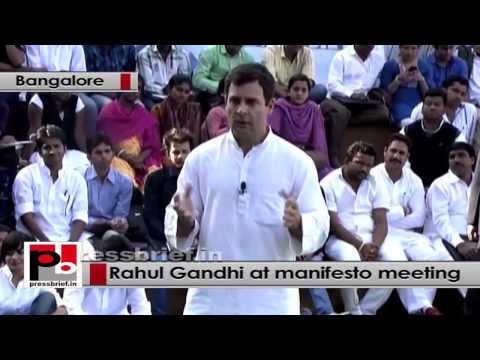 Rahul Gandhi- We need to make our manifesto an operational document