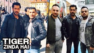 Salman Khan POSES With Fans In Austria On Tiger Zinda Hai Sets