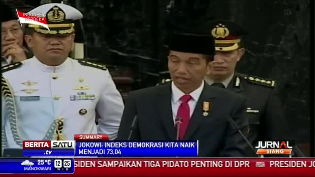 Jokowi: Lonjakan PDB Jadikan Indonesia Negara yang Besar