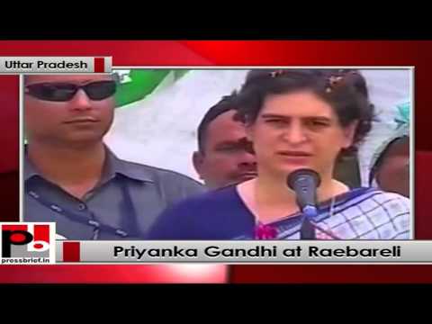 Priyanka Gandhi Vadra launches a blistering attack on BJP