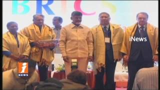 AP CM Chandrababu Naidu Attend BRICS Meeting In Visakhapatnam | iNews