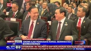 Jokowi Ajak Pengusaha Korea Berinvestasi di Indonesia