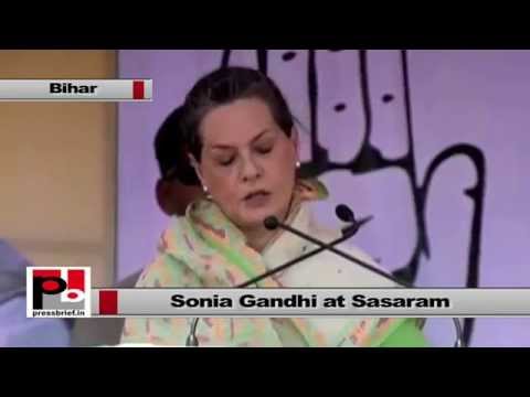 Sonia Gandhi - Congress will continue to put sincere efforts for the development