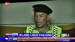 1.100 Polisi Diterjunkan Urai Kemacetan di Tol Jakarta-Cikampek