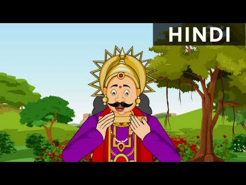 The Roses - Tales Of Tenali Raman In Hindi - Animated/Cartoon Stories For Kids