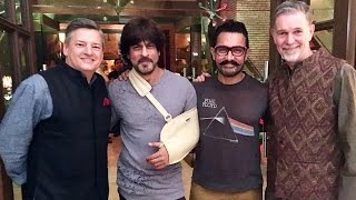 Aamir Khan Meets Shahrukh Khan Post His Shoulder Surgery
