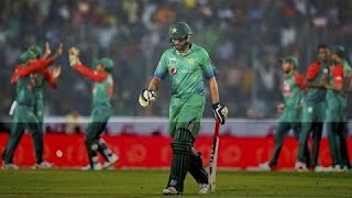 Shahid Afridi 49 off 19 balls Pakistan Vs Bangladesh World Cup 2016 T20 Highlights