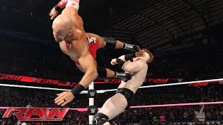 Neville & Cesaro vs. King Barrett & Sheamus: WWE Raw, October 12, 2015