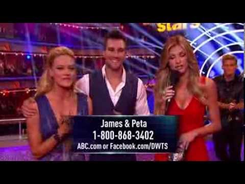 Dancing With the Stars (Season 18) - Week 1 (James Maslow & Peta Murgatroyd | Foxtrot)