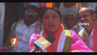 Congress Leader Sujatha Demands Support Price For Cotton Farmers In Adilabad | iNews
