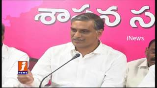 Cabinet Minister Harish Rao Comments On Opposition CPM Party Leaders | Telangana | iNews