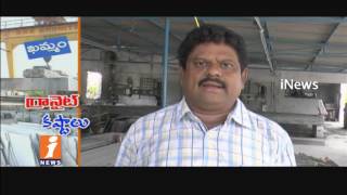 Granite Industries Crisis In Khammam District | Telangana | iNews