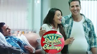 Akshay Kumar PREGNANT In The Great Indian Laughter Challenge Promo
