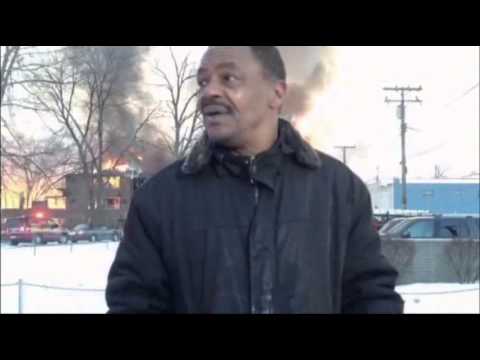 Detroit Man Describes Waking Up to Massive Fire News Video