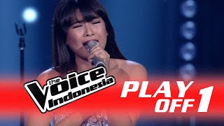 Vanessa Axelia 'Skyscraper' I PlayOff 1 I The Voice Indonesia 2016