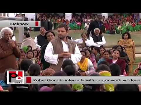 Rahul Gandhi- Every woman should stand on her feet