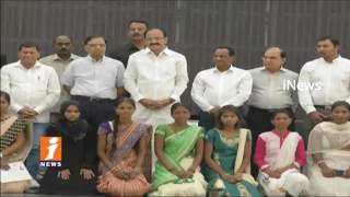 Minister Venkaiah Naidu Launches Health Camp |Organised By Swarna Bharathi Trust In Hyderabad| iNews