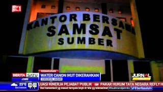 Kantor Samsat Kabupaten Cirebon Ludes Terbakar