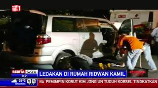 Bom Molotov Meledak di Depan Rumah Ridwan Kamil