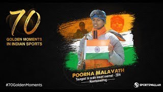 Poorna Malavath - Youngest to scale Mount Everest - 2014 | 70 Golden Moment In Indian Sports