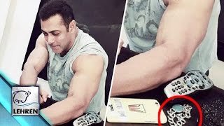 Salman Khan REMOVED His Bracelet. WHY?
