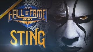 Sting joins the WWE Hall of Fame Class of 2016: WWE Raw, January 11, 2016