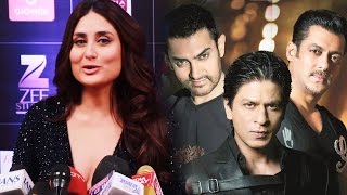 Kareena Kapoor On Giving Tribute To Shahrukh, Salman, Aamir & Saif At Zee Cine Awards 2017
