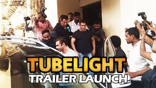 Salman Khan Takes An EXIT After Tubelight Trailer Launch