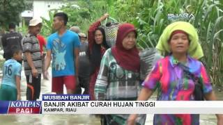 Ribuan Rumah di Riau Terendam Banjir
