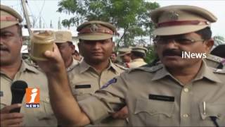 Police Cordon And Search Operation In Karimnagar |27 vehicles, And 200Gutka Packets seized| iNews