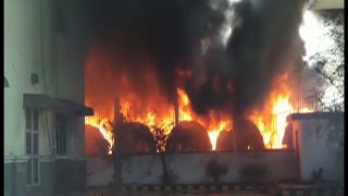 दिल्ली टाटा पावर डिस्ट्रीब्यूशन के केबल गोदाम में लगी आग, लाखों का नुकसान