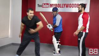 CRICKET Series- Best exercises to strengthen MUSCLES to IMPROVE BATTING! (Hindi / Punjabi)