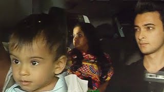 Salman's Sister Arpita & Cute Nephew Ahil At Karan Johar's Birthday Bash 2017